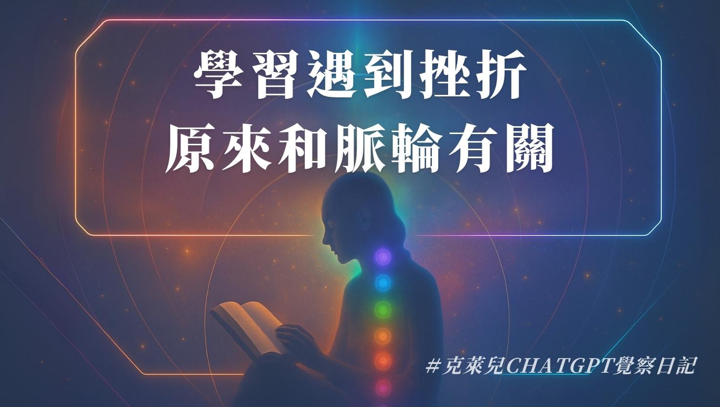 學習遇到挫折，原來和脈輪有關