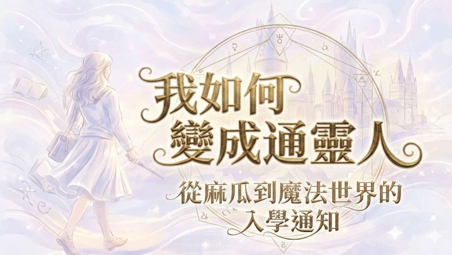 我如何變成通靈人｜從麻瓜到魔法世界的入學通知